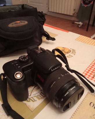 Panasonic Lumix DMC-FZ50 + grandangolo 0.45x + bor