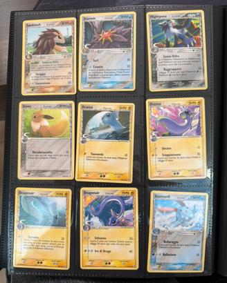 Lotto carte pokemon specie delta 2006