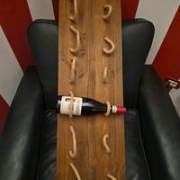 Portabottiglie cantinetta per 6 bottiglie 100x30
