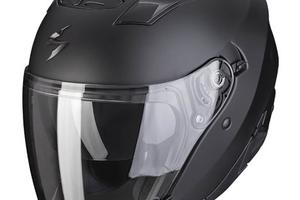CASCO JET MOTO SCOOTER SCORPION EXO 230 NERO OPACO