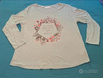 T-shirt/Maglia maniche lunghe in cotone