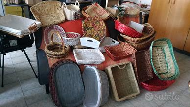 Cestini e scatole varie forme
