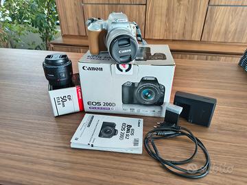 Canon EOS 200D + 18-55 IS STM + 50mm f/1.8 II Kit