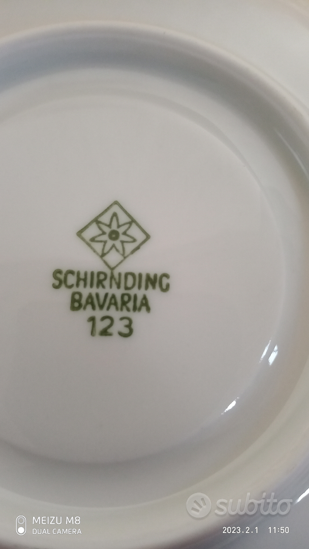 Servizio di piatti da 6 in ceramica Schirnding Bav - Arredamento e  Casalinghi In vendita a Roma