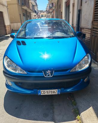 Peugeot 206 cabrio 1.6 cc 110 cv