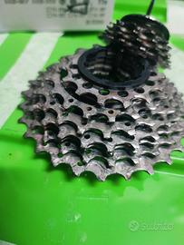 Pacco pignoni Shimano 105 11s bici da corsa bdc 