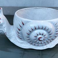 sottovaso ceramica LUMACA