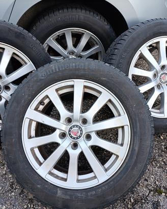 cerchi in lega e gomme invernali 205 60 16