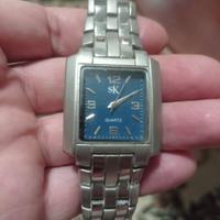 orologio SK Quartz da uomo cinturino in metallo