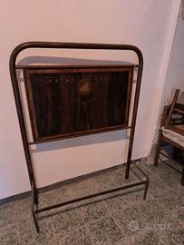 Testiera e pediera letto singolo fine 800