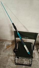 canna pesca Caperlan go fishing pole 500 + sgabel