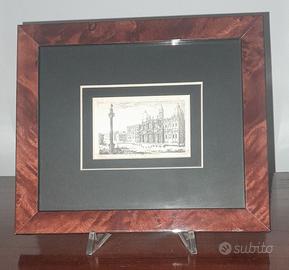 Serie di 4 litografie soggetto monumenti di Roma