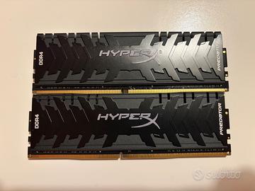 RAM DDR4 HyperX Predator 2x16gb 32gb 32 gb