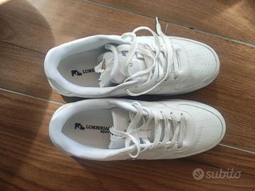 scarpe Lumberjack numero 41 bianche