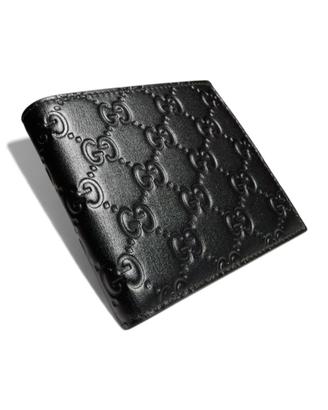 Portafoglio Uomo Gucci GG Emblem Bi-fold NUOVO
