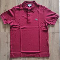 Polo Lacoste uomo tg 3/S bordoux tutte le taglie 