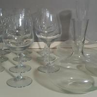 11 Calici di vino e 3 Decanter di Vino