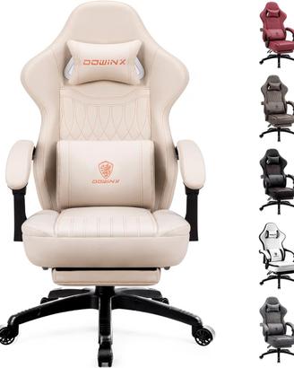 Sedia da Gaming Dowinx Ergonomica con Massaggio e