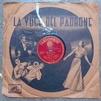 Disco in vinile 78 giri La voce del padrone