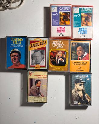 Musicassette Set (8 pezzi come da descrizione)