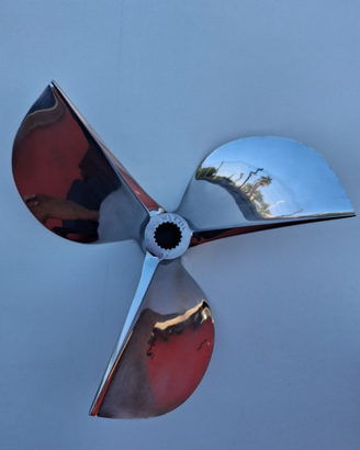 Elica acciaio da superfice passo 25 "sinistra"