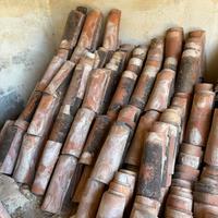 Tegole sarde originali con patina