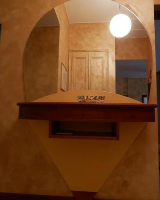 Mobile Ingresso Moderno con Specchio Tondo