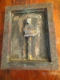Altare votivo folk arte outsider pezzo unico 
