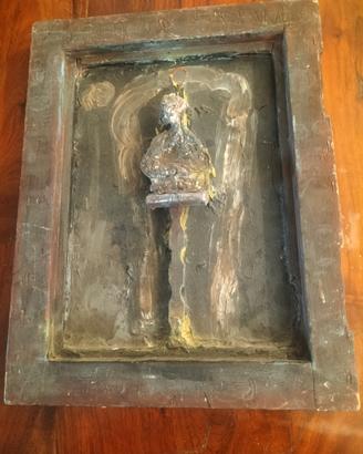Altare votivo folk arte outsider pezzo unico 