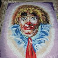 Arazzo in mezzo punto, by G. Rossetti