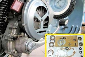 Ricambi Motore Vespa 125 FARO BASSO 150 STRUZZO VL