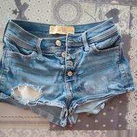 pantaloncini jeans hollister