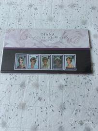 principessa lady Diana - serie francobolli 