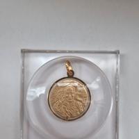 Moneta del papa in oro 18kt 999 esemplari