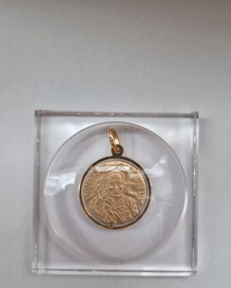 Moneta del papa in oro 18kt 999 esemplari