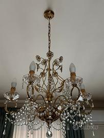 Lampadario in cristallo