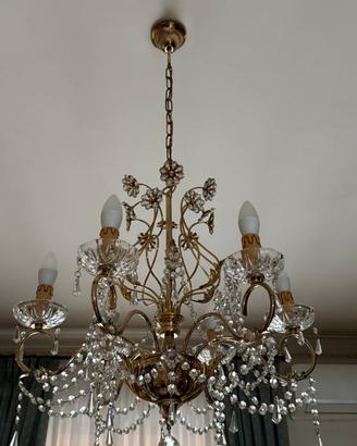 Lampadario in cristallo