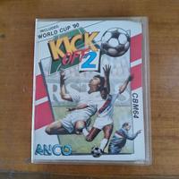 Custodia cassetta Kick Off 2 per Commodore 64