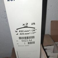 Serie spazzole tergicristallo anteriore peugeot