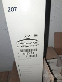 Serie spazzole tergicristallo anteriore peugeot