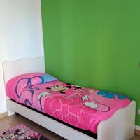 Letto singolo e rete (no materasso)