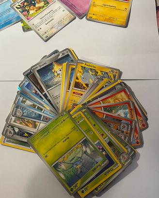 Lotto 67 carte pokemon cute