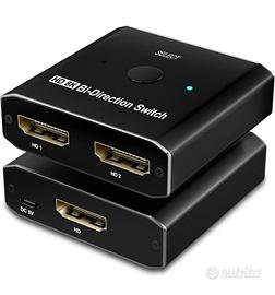 Switch HDMI2.1 8K60Hz Bi-direzione