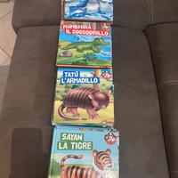 Collezione libri animali del mio zoo