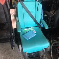 Saliscale elettronico tgr a ruote con joystick