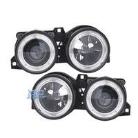 FARI BMW SERIE 3 E30 82-94 ANGEL EYES FONDO NERO