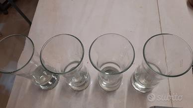4 bicchieri birra anni 60 AdelScott