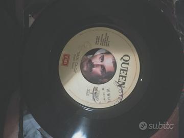 Disco vinile Queen 45 giri radio Ga ga