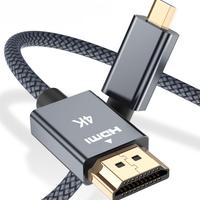Cavo Micro HDMI 4,5m 4K 60Hz per GoPro e fotocamer