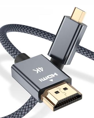 Cavo Micro HDMI 4,5m 4K 60Hz per GoPro e fotocamer